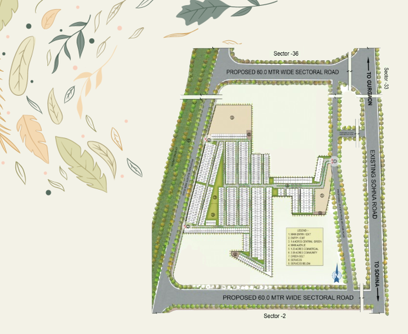 Ireo Savannah Map
